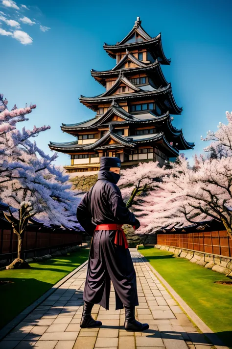 Ninja with a Japanese castle in the background. Long side 1000px〜Within 3200px。
Recommended short side is 2000px or more