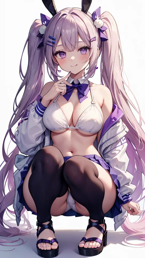 (masterpiece), (best quality), (ultra-detailed), (illustration), (an extremely delicate and beautiful), sagging boob, disproportionate breasts, 1girl, solo, long hair, looking at viewer, smile, simple background, large breasts, brown hair, long sleeves, ha...