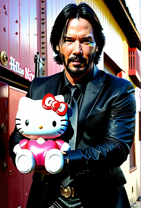 John Wick vs Hello Kitty