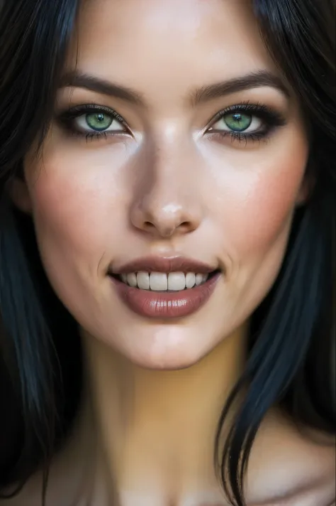 Realistic (photorealistic Realism), (high resolution), ((intricately detailed digital art)). (ultra realistic texture details: velvety skin, shiny hair also fluid and natural appearance .), (ultra quality), professional photography, ((glamour shot of Brazi...
