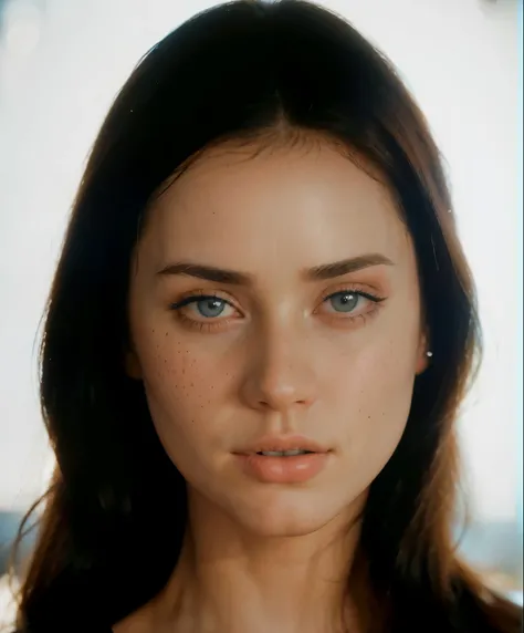 (best quality, hyperdetailed photography:1.2), beautiful lady, freckles, natural makeup, soft light, pink lips, blue eyes, perfect face ,head portrait, cover, (detailed beautiful face, detail skin texture, ultra-detailed body:1.1) sexy girl,,,, realistic s...