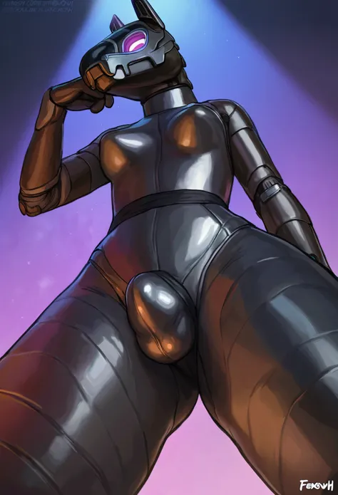 sensual, detailed, uploaded to e621, beautiful and detailed portrait of an anthropomorphic synth (vader-san) , (((femboy))) uploaded to e621, zaush, foxovh, movie lighting, thicc, alone, detailed, 8k res, hires, detailed eyes, good anatomy, good perspectiv...