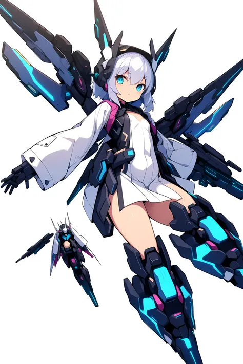 [(NO BACKGROUND:1.5),::5] (WHITE BACKGROUND:1.5), [(ROBE:1.5)::,5] (loli:1.5), [(HEADGEAR:1.5)::,5] (small breasts:1.5), [(DYNAMIC POSE:1.5),::5] (flying:1.5), (1girl:1.5), full body, looking at viewer, (coat, robe, wizard robe, clothes, shirt, jacket, con...