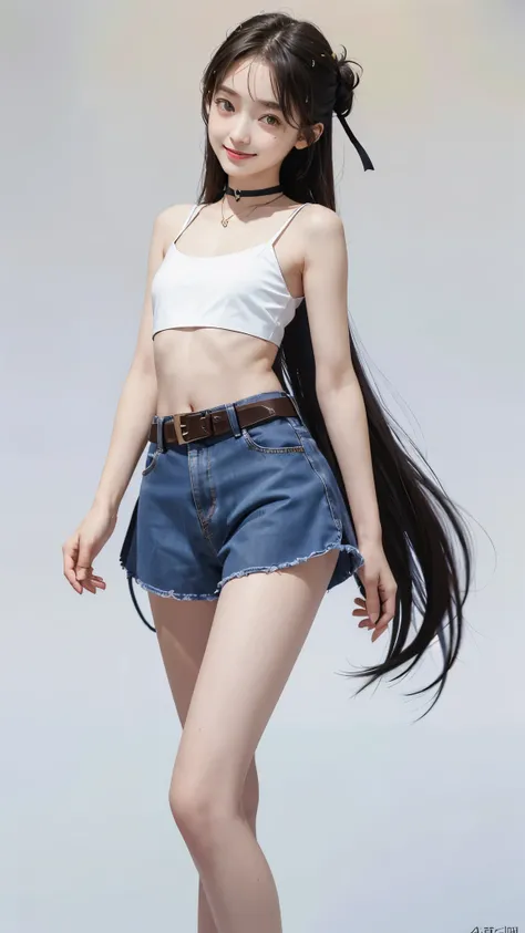 smile、Long thin legs, thin thighs、Japanese, high school girls,Beautiful sandy beach in the background、 (((flat chest))), (flat chest:1.1),Perfect Face, , two girls、Beautiful big eyes,twins, Masterpiece,Best quality,offcial art,Extremely detailed Cg Unity 8...