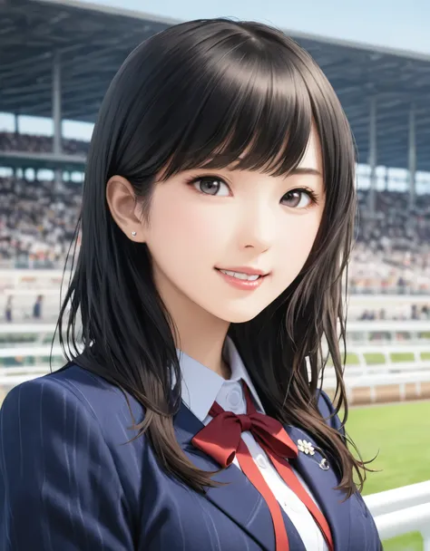 (best quality:1.2), 1girl, tokyo racecourse