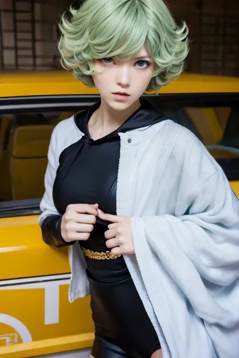 One Punch Man Tatsumaki&#39;s boobs and pussy