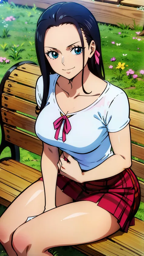 (masterpiece, best quality, high resolution, 8k:1.2), anime coloring, detailed, from one piece, one piece style, nico robin, wom...