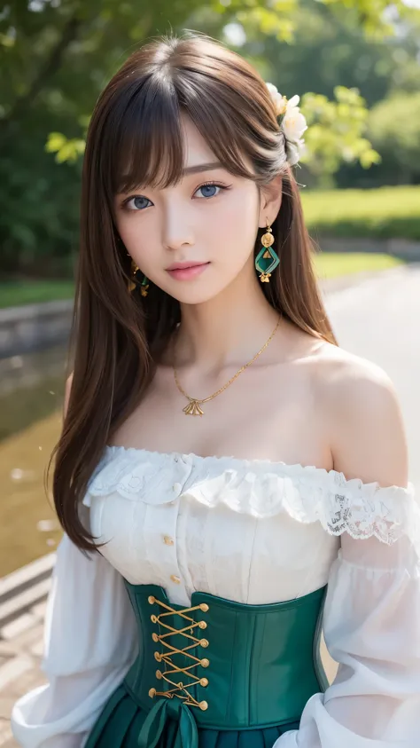 smile、３２hair,High resolution,Attention to detail,High resolution,high density,alone,In addition：1.3）,（A realistic person々,Live Action,fine grain,High resolutionの目,Beautiful Eyes,Eyes that look alive,Beautiful dark blue eyes,Fishing eyes,Detailed lips,Trans...