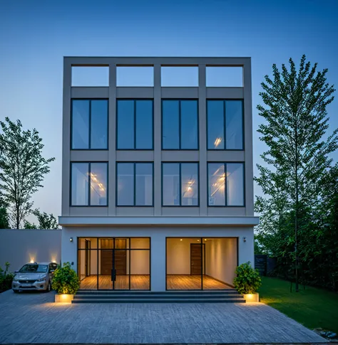 Real Estate Bulider Offer to sell the Property with images Of Bulidng, Builder and Selling sign there is no mention of Sales how can viewer indentify then why you use home instead Of Bulidng give corporate Bulidng image In same Bulidng put one person and w...