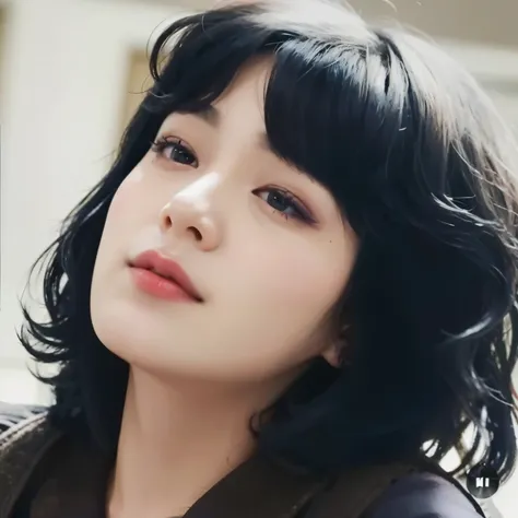 a close up of a woman with a hair comb in a room, lalisa manobal, Jinyoung Canela, Jaeyeon Nam, popular south Korean makeup, ulzzang, Heonhwa Choe, wan adorable korean face, popular korean makeup, Parque Ji-min, Lee Ji - Eun, Lee Ji-eun, sun yunjoo, Hwang ...