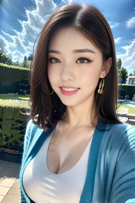 ((Highest quality, 8k, masterpiece :1.3)),outside,Tokyo Disneyland,Cinderella Castle,squirt,(Full Body Shot),A very attractive smile:1.2,(Makeup Face:1.3),Saggy breasts,Beautiful pose,((Looking into the camera)),Red lipstick:1.2,Dark lipstick:1.2, Big Brea...