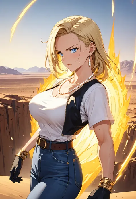 masterpiece, Highest quality, High resolution, (Artificial Human Room No. 18),1990s (style),(E-cup beautiful breasts)、 (tall:1.2),height: 170cm,Fashion model body type,Sweating all over the body、muscular、((sexly))、(nsfw),solo,Anime-style painting style, bi...
