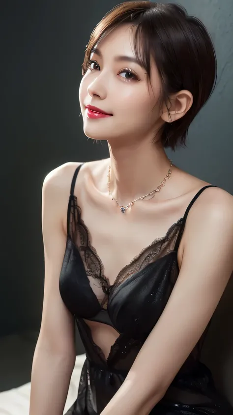 ((Highest quality, 8k, realistic photographic expression、delicate、detailed、Ultra-high resolution、masterpiece: 1.3))、（(Slim body、Slender body:1.5)）、(((Mature beautiful woman:1.4、50 year old Japanese man)))、(Slim and toned waist:1.3),(((Small saggy breasts、)...