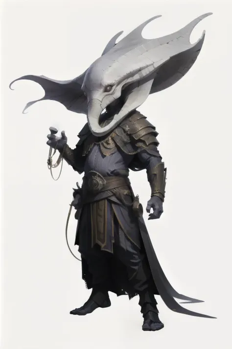 rpg , gerar com white background, png, white background, generate with whole body, mindflayer