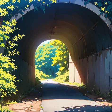 Summer Forest、tunnel