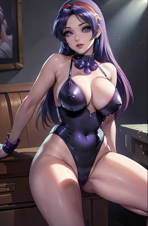 Best Quality,8k,High resolution,masterpiece:1.2), (ultra detailed), (erotic lingerie) (NSFW is not safe for artwork), (athena asamiya) (King of Fighters Setup), (pose sexual), (realist,photorealist,fotorrealista:1.37), (High DefinitionR,High Definition), (...