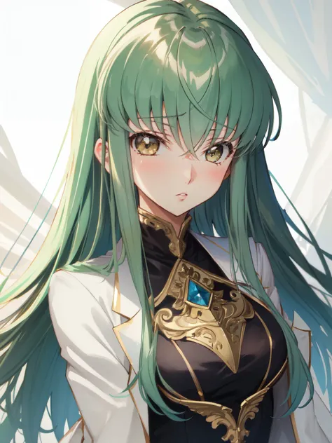 (masterpiece, best quality), intricate details,
1girl, cc_codegeass, hair between eyes, very long hair, white suit