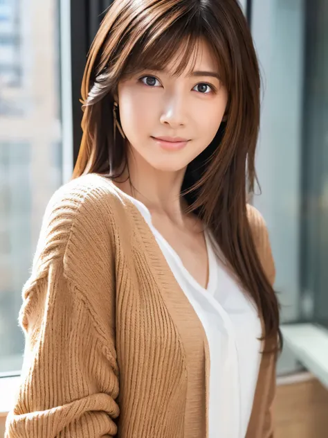 8K, top-quality, masterpiece, realisitic, Photorealsitic, ultra-detailliert, Natural sunlight, extremely detailed face and skin, A detailed eye, Highly detailed face-to-skin intermediate shots, Beautiful woman looking at camera, sexy pose, Beautiful face,...