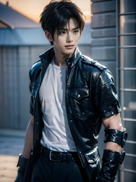 (masterpiece, realistic, absurdres:1.2), (photorealistic:1.5), RAW photo, high resolution, best quality, 8K,1boy, Noctis, ulzzang boy, chinese boy, very handsome, perfect face, intricate detail, Extremely detailed, professional photography, Bright colors, ...