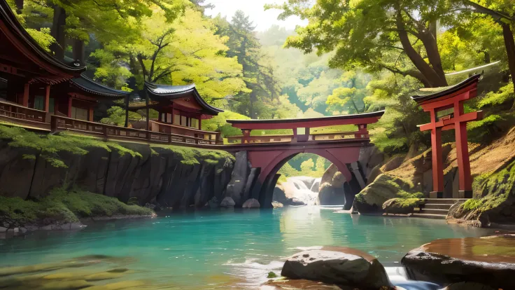 torii　god々Shii　Real　Spectacular views　Fantasy