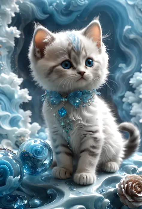 /I A very tiny and small adorable babies miniature kittens --chaos 33 --ar 9:16 --quality 2 --v 6.1