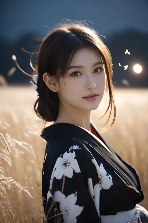 1 girl, (she is wearing a cute yukata:1.2), very beautiful japanese idol portraits, 
(raw photos, best quality), (realistic, rea...