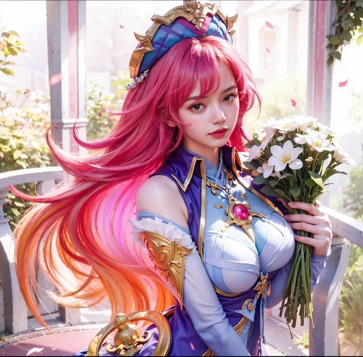 a close up of a girl , detailed strands of hair , big booobs , shadowbringers cinematic, 4 k detail fantasy, a beautiful fantasy empress, game cg, xianxia fantasy, xianxia hero, 2. 5 d cgi anime fantasy artwork, cinematic goddess close shot, ruan jia and ...
