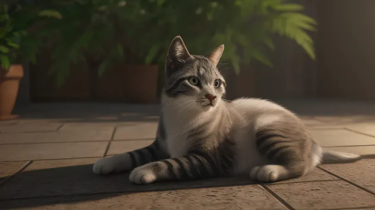 Beautiful Cat, Photorealistic, Ultra Detailed, Intricate Detail, 8k, Super Detailed, Volumetric, HDR, Realistic, Unreal Engine, 16k, (((Clear Focus))), Octan render, Highest Quality, RAW Photo, Cinematic Composition, Ultra Real 