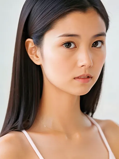 (High reality photograph, high resolusion), Skinny Japanese lady, 30 years old, cute face, detailed face, detailed eyes, various hair style, skinny figure, correct body anatomy, ((looking straight ahead)), facing the camera directly, single photo, a photo ...