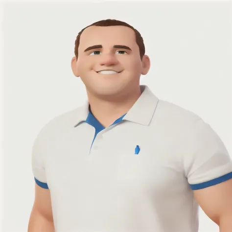 arafed man in a white shirt and blue collared shirt, david rios ferreira, Pablo Olivera, edon guraziu, George Doutsiopoulos, icaro oak, Juan Gimenez, Ed Durmisevic, jorge lacera, Adim Kashin, george patsouras, Ivan Laliashvili, Bogdan Rezunenko(Pixar style...