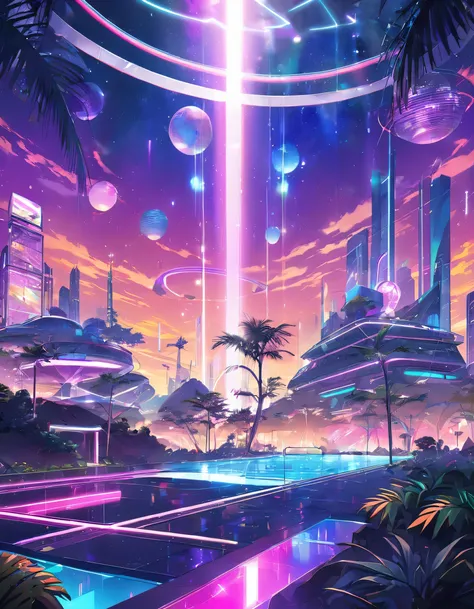 Landscape only、Futuristic Disco