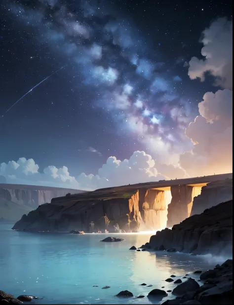  A stunningly beautiful hyperrealistic scene depicting a "lunar nursery" donde múltiples remedy de diferentes tamaños emergen de las fisuras en un, Landscape full of lava. Las remedy son distintas, Each with its own unique texture and luminescence., rangin...