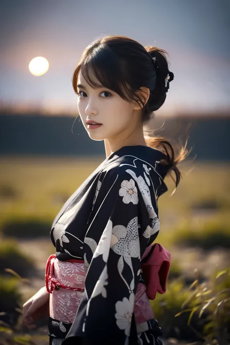 1 girl, (she is wearing a cute yukata:1.2), very beautiful japanese idol portraits, 
(raw photo best quality), (realistic, reali...