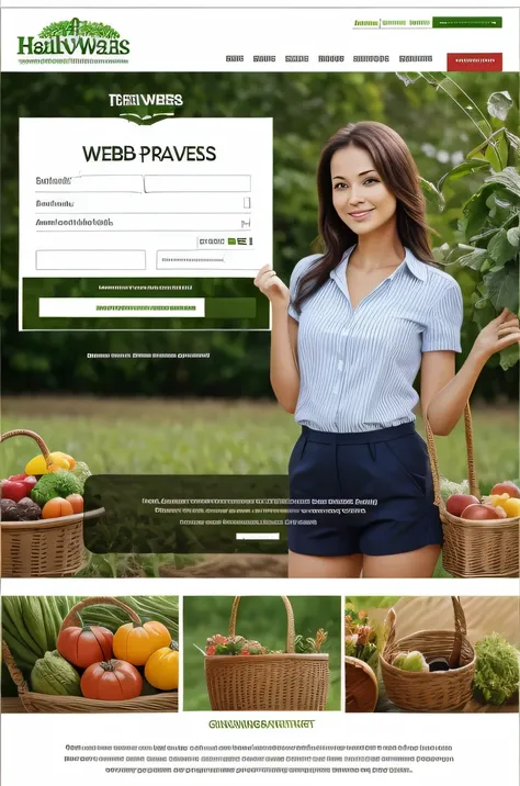 create a web page with refund process tracking for healthy harvest web site