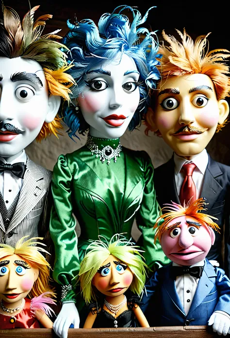 unhappy puppets