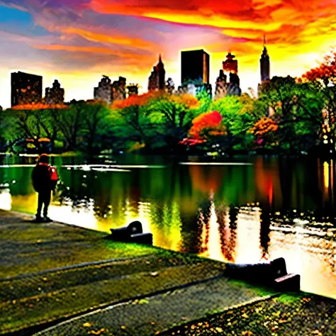 new york、Central Park