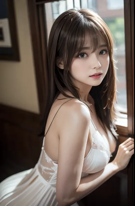 (Very detailed 全身 8K RAW photo, masterpiece, High definition, Best Quality, Very detailed), (Better lighting, Better Shadows, Very delicate and beautiful), floating, High chroma, Dynamic Angle, ((One girl_sexy Mana)), Soft skin texture, Soft and sexy lips,...