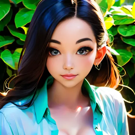 best quality, ultra high res, (photorealistic:1.4), 20 years old girl, (ulzzang-6500:0.8), (forehead), upper body,