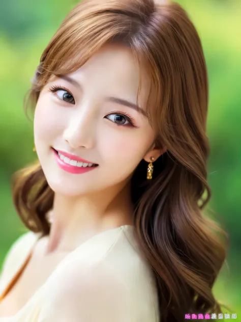 ((highest quality)), ((masterpiece)), (detailed), Head to waist angle、Perfect Face、Perfect body、Light brown hair、Beautiful Skin、A beautiful Russian and Korean woman、(masterpiece:1.3), (8k, Photorealistic, Raw photo, Best image quality: 1.4), (Random Hairst...