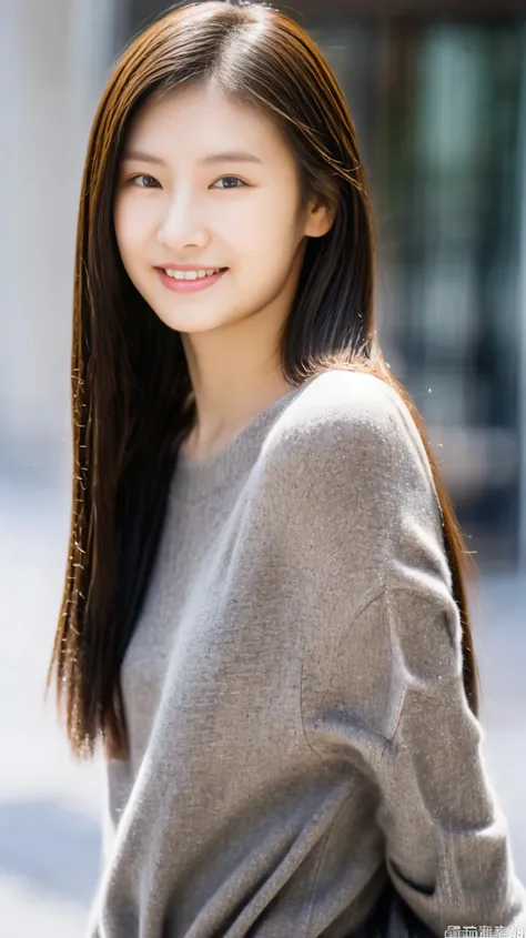 ((masterpiece)),(((Best Quality))),A lovely smiling 20-year-old Japanese woman:1.5,Slender figure:1.5,Medium Breast, Wear normal clothes:1.5, ponytail,