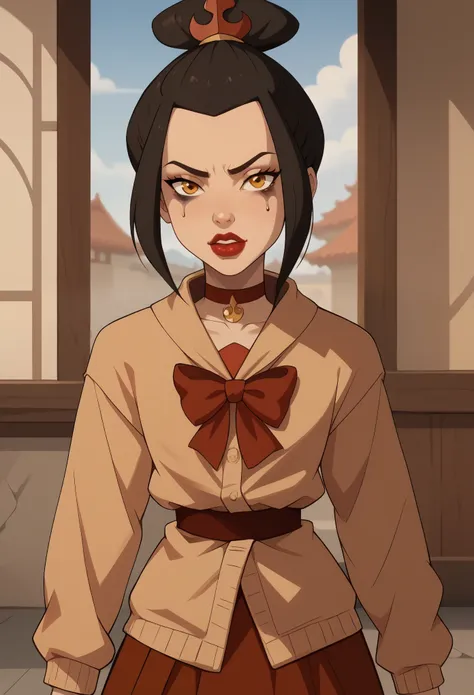 красный костюм евангелионаazula. (a beautiful, young, fair-skinned, amber-eyed and slender girl of medium height. azula's makeup...