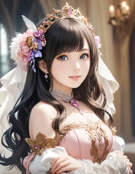 (best quality:1.2), 1girl, princess, cute, final fantasy