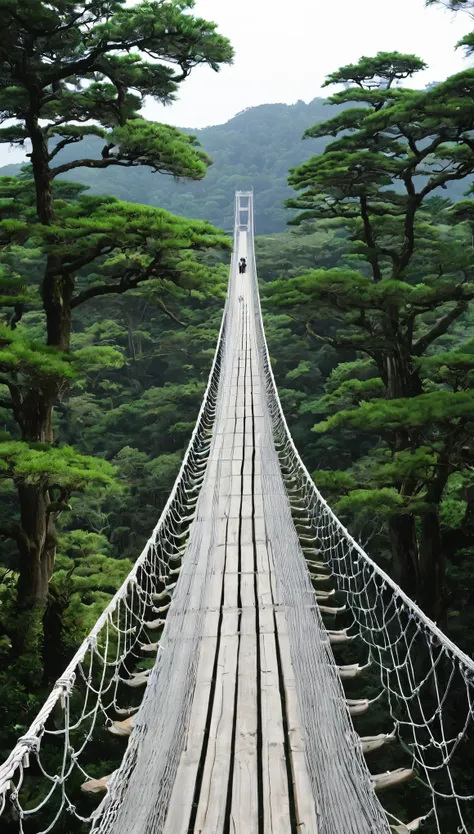 suspension bridge、