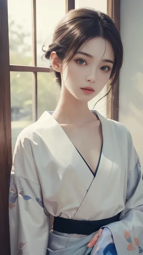 photorealistic painting, ultra-high resolution
(Highly detailed, intricately rendered)
(Masterpiece, a work of art)
Dynamic lighting, capturing the subtle nuances of the subject
(Detailed face, every feature delicately rendered)
Pristine white kimono, deli...