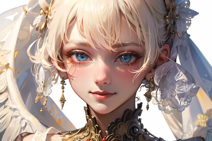 masterpiece: 1.7, top-quality、(Highly detailed CG、ultra-detailed、Best Shadow:1.1)、solo、The upper part of the body、Painterly、sketch、Paper texture、超A high resolution、extra detailed face、flat-colors、extra detailed face、realisitic、limited pallete、Low contrast...