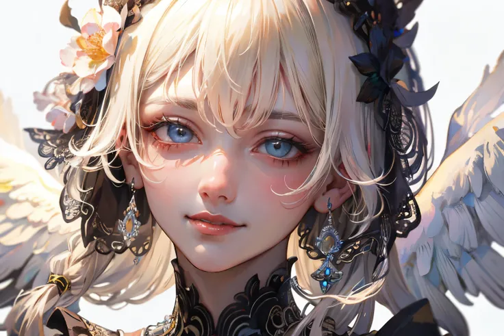 masterpiece: 1.7, top-quality、(Highly detailed CG、ultra-detailed、Best Shadow:1.1)、solo、The upper part of the body、Painterly、sketch、Paper texture、超A high resolution、extra detailed face、flat-colors、extra detailed face、realisitic、limited pallete、Low contrast...
