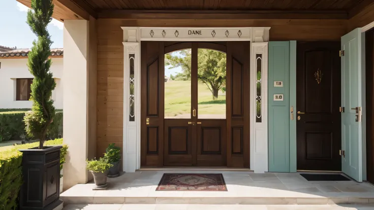 Entrance of the house