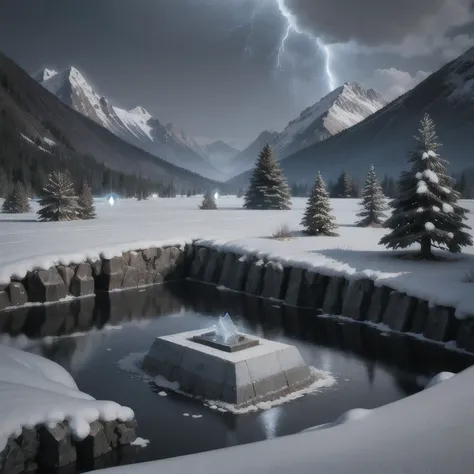 The mountains and waters are winding,There is a hole clearly here,The moth is on the grave,Snowflakes drift by and become salt,Thunder and lightning must be a tomb,Don't look near dead wood,There is a tomb among the mountains,The Spring and Autumn Peri...