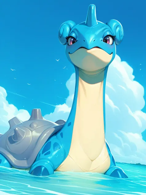 Pokémon, Lapras, water pokemon, water arena, detailed, hd, 8k, dslr, high resolution, detailed,
