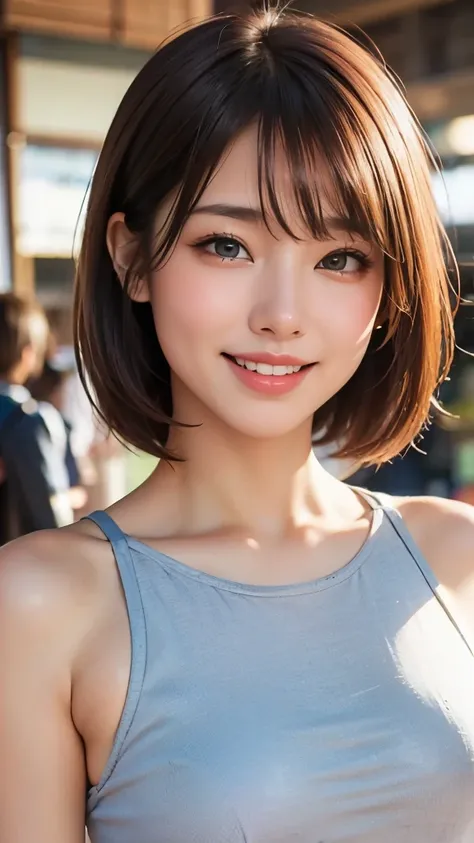 8k,best quality,(masterpiece:1.2),(realistic),(realistic:1.37),ultra-high resolution,female university student 1 person,droopy e...